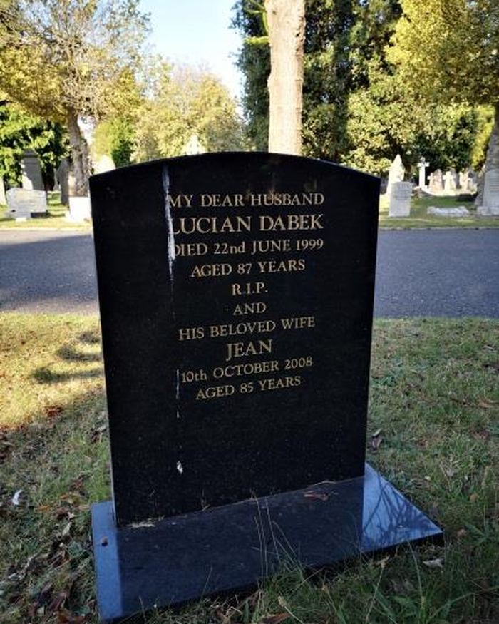 Lucjan Dąbek i Jean Dąbek